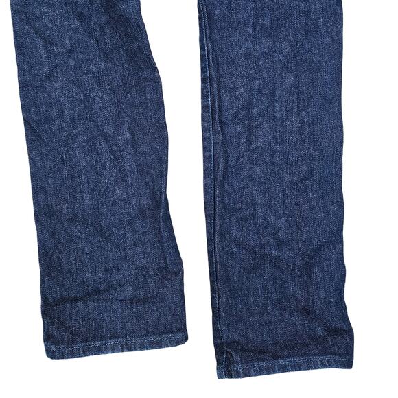 Straight Leg Jeans Lucky Brand Sweet Straight Size 4/27 Dark Wash Stretch Denim - Picture 9 of 11